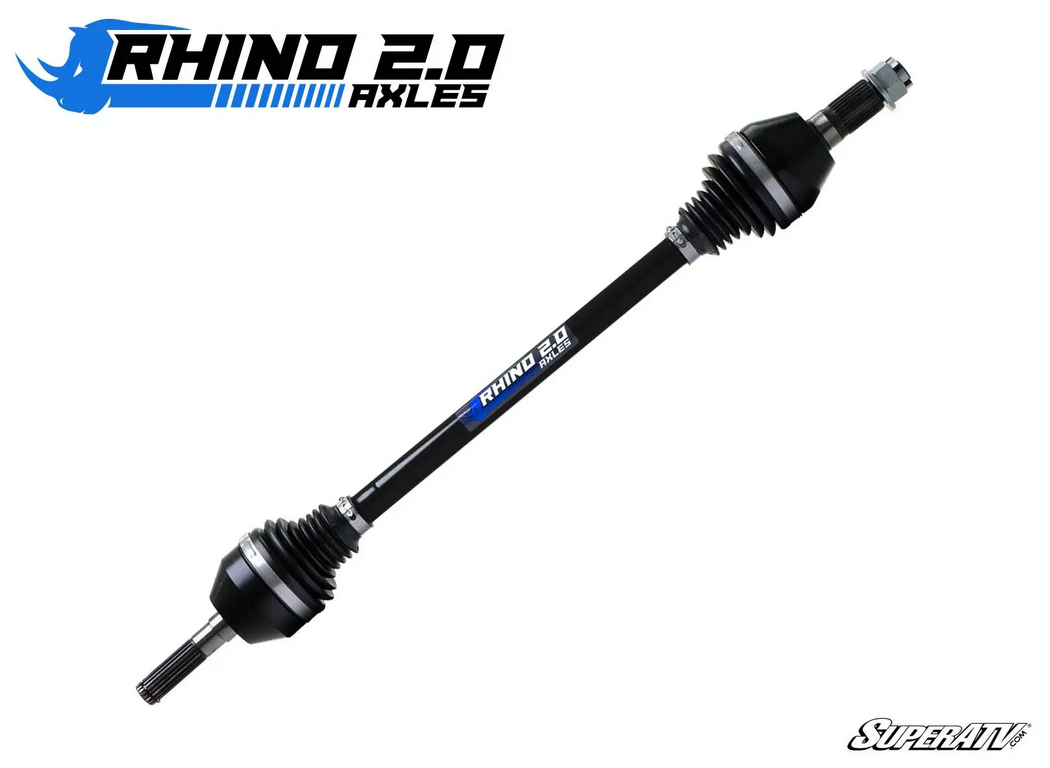 SuperATV Rhino 2.0 Heavy Duty Driveshaft, Ax-7-108-f-0-bt, Canam Maverick R Front