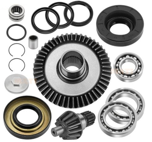 Dirt Racing Rear Differential Final Drive Bearings Seals 16pcs Kit 1997-2023 Honda Recon TRX250 TE Tm Ex X