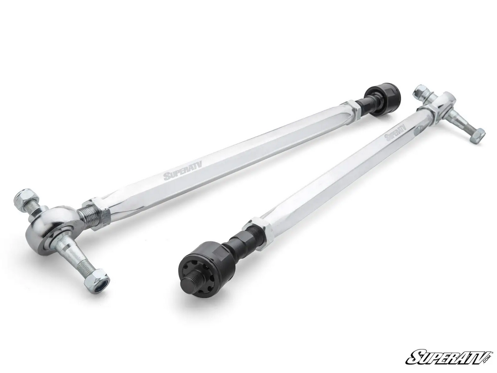 SuperATV Polaris RZR Billet Heavy Duty Tie Rod Kit, Superatv Trra-p-rzr1k-b 1824205, 1824469