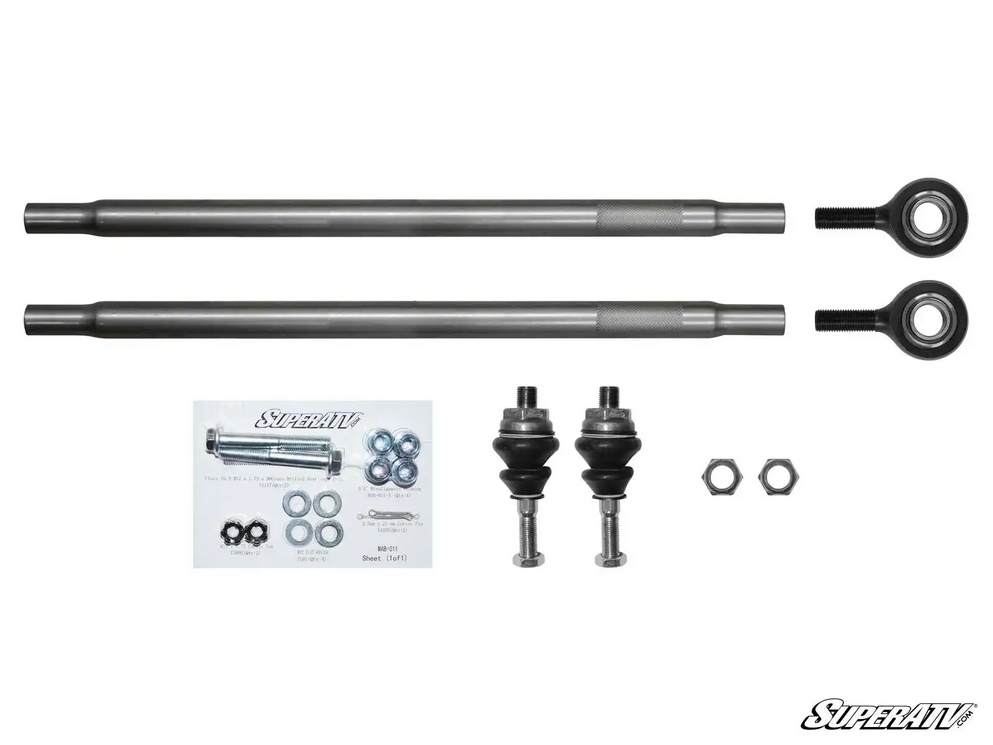 SuperATV Canam Maverick X3 72 Heavy Duty Tie Rod Kit, Superatv TRK07-001 709402021
