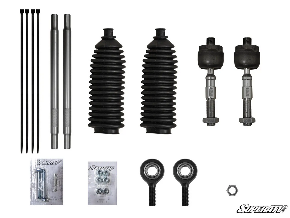 SuperATV Canam Maverick Sport Heavy Duty Tie Rod Kit, Superatv Trra-ca-mavs 709402289, 709402023, 709402188