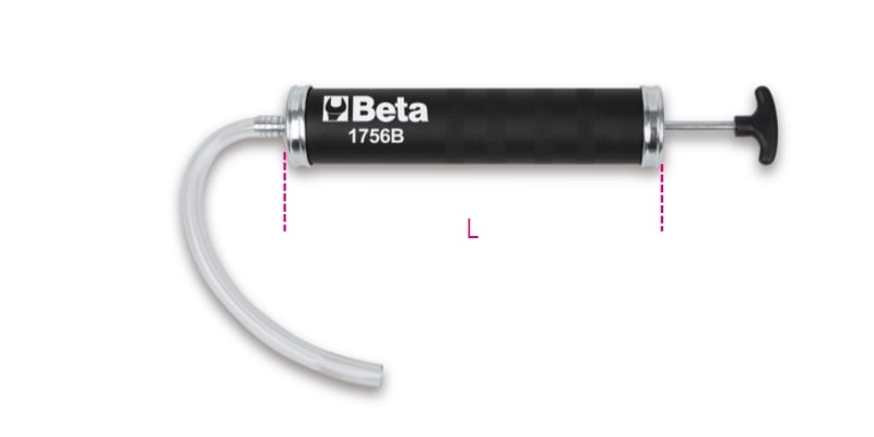 Beta Tools Pen Oiler with Non-Slip Knurl for SAE 10 Oil 500cc - Beta Tools 1756B