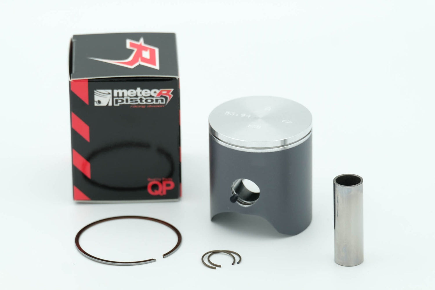 Meteor Piston Kit KTM Husqy GasGas SX-EXC125/TC125/MC125 125cc 2T 2001-2025 Bore 54mm - Size D