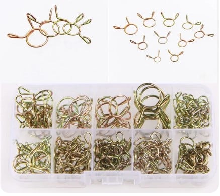 FIR 126pcs Hose Clamp High Quality 5mm - 14mm Range