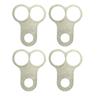 FIR Carburetor Hose Holder Clip, Twin Hole / Suit 8mm Pipe Pk4, /