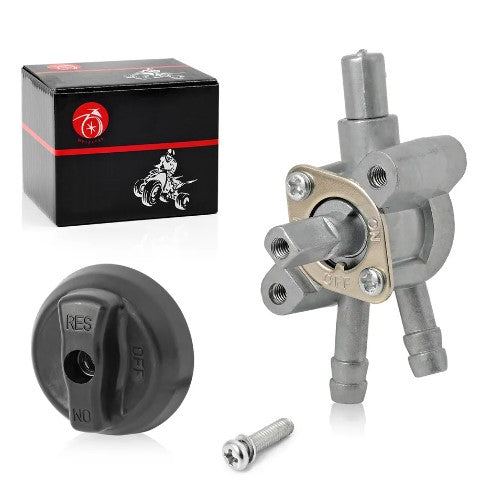 Dirt Racing Fuel Petcock Shut Off Valve & Knob 2003-2014 Polaris Sportsman 90 RZR170 0450996 0453715