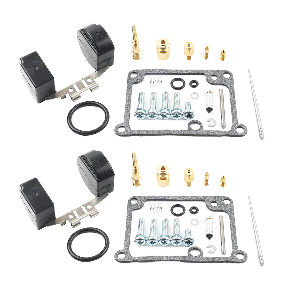 Dirt Racing Carburettor Rebuild Kit + Floats 2 Sets Yamaha Banshee YFZ350