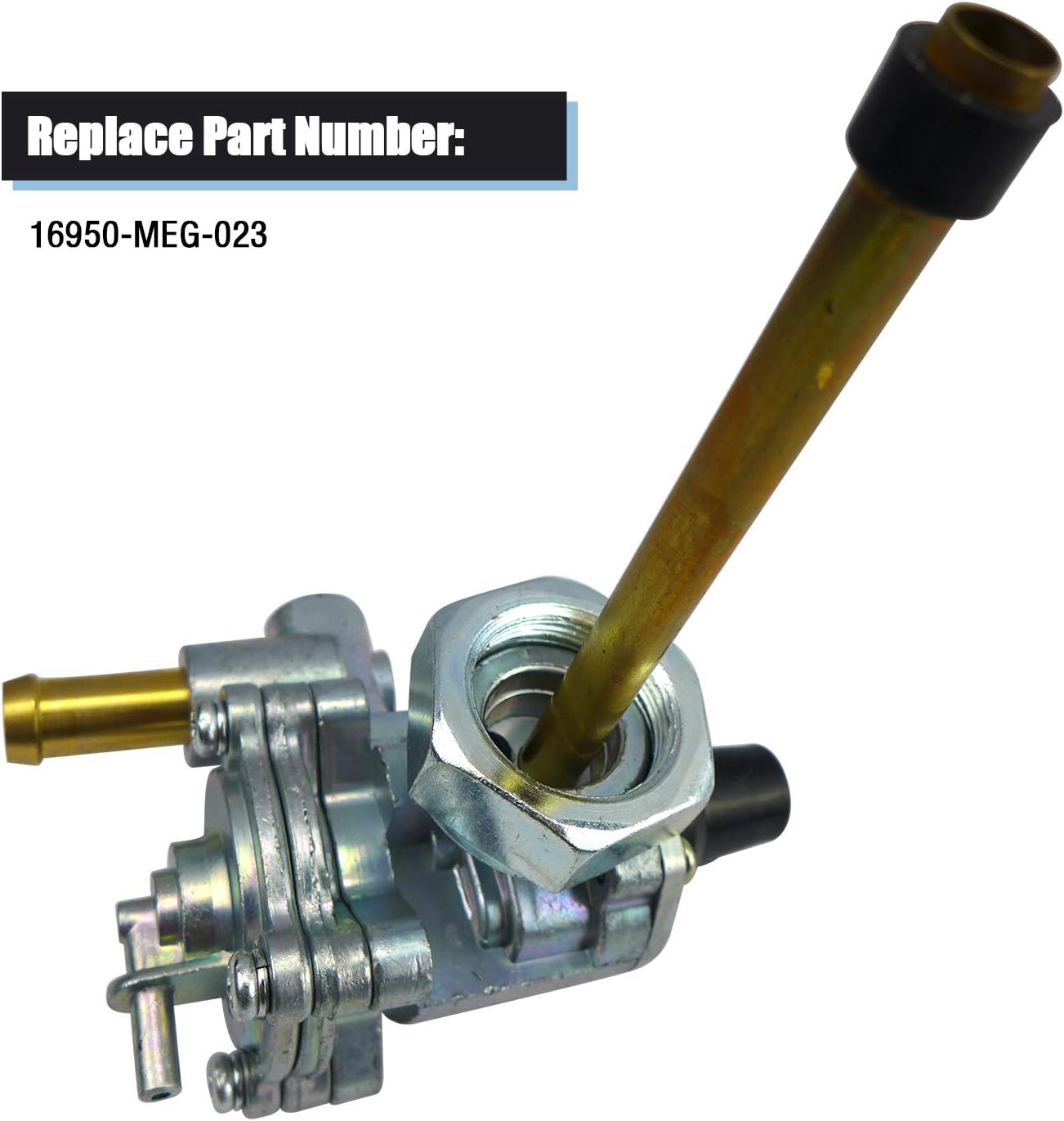 Dirt Racing Fuel Petcock Valve 07-09 Honda VT750C Shadow Aero Vt750c2 Spirit VT750CA 16950-meg-023