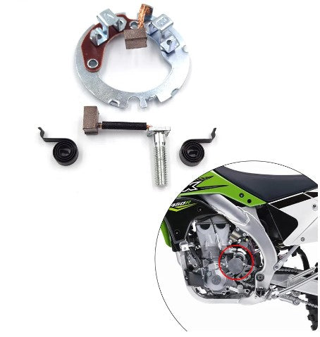Dirt Racing Starter Repair Brush Plate Kit Kawasaki KLX450R 21039-0006