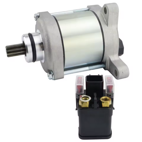 Dirt Racing Starter Motor and Relay 2019-2022 Honda CRF450R Rx Enduro Rwe 31200-mke-a71 35851-mke-a11