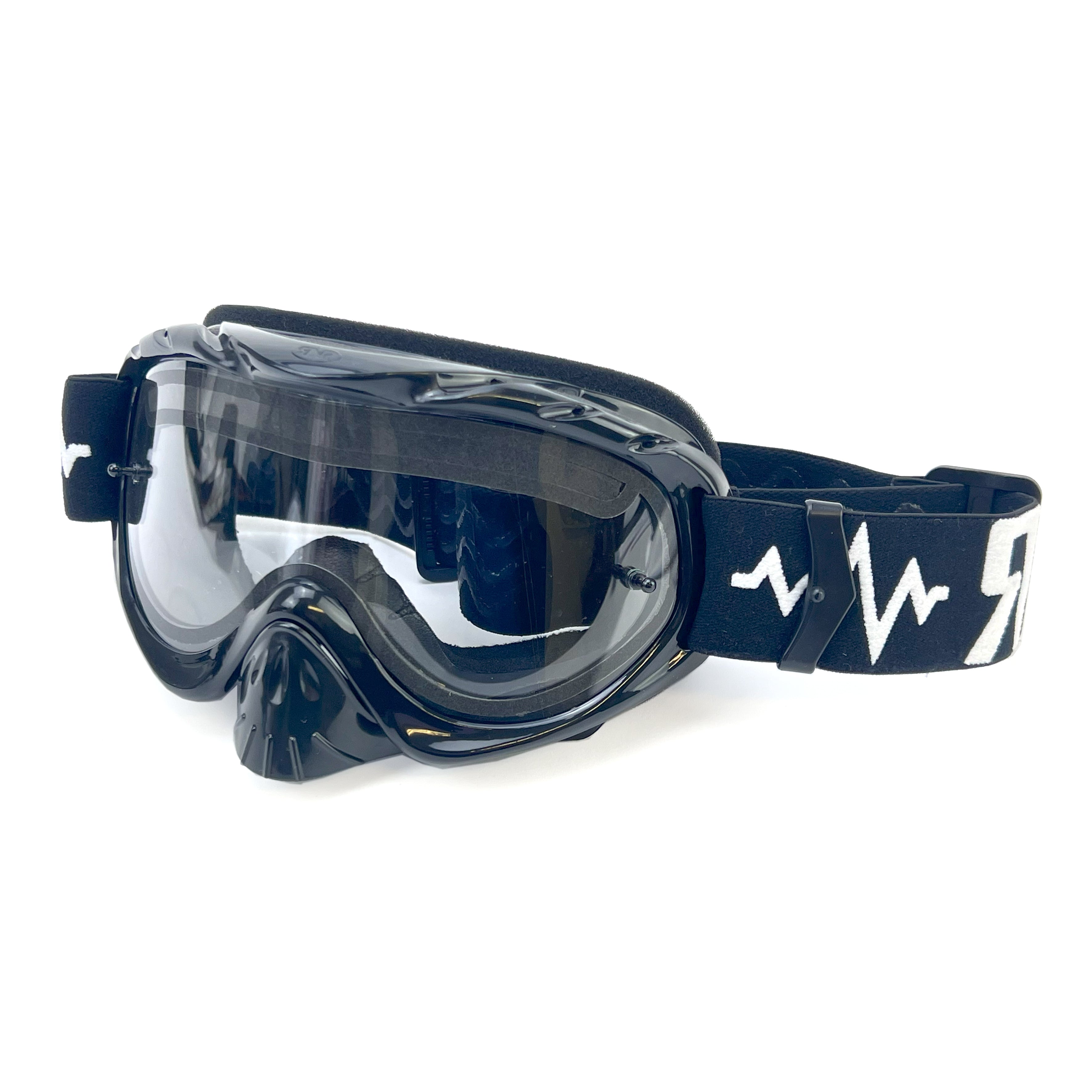 Rip-N-Roll Rnr Hybrid Black Vented Lens, Black Goggle, GH23DV, Vented Lens