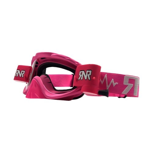 Rip-N-Roll Rnr Hybrid Matt Pink Fully Loaded Roll Off, Matt Pink Goggle, GH490, Roll & Tear Off