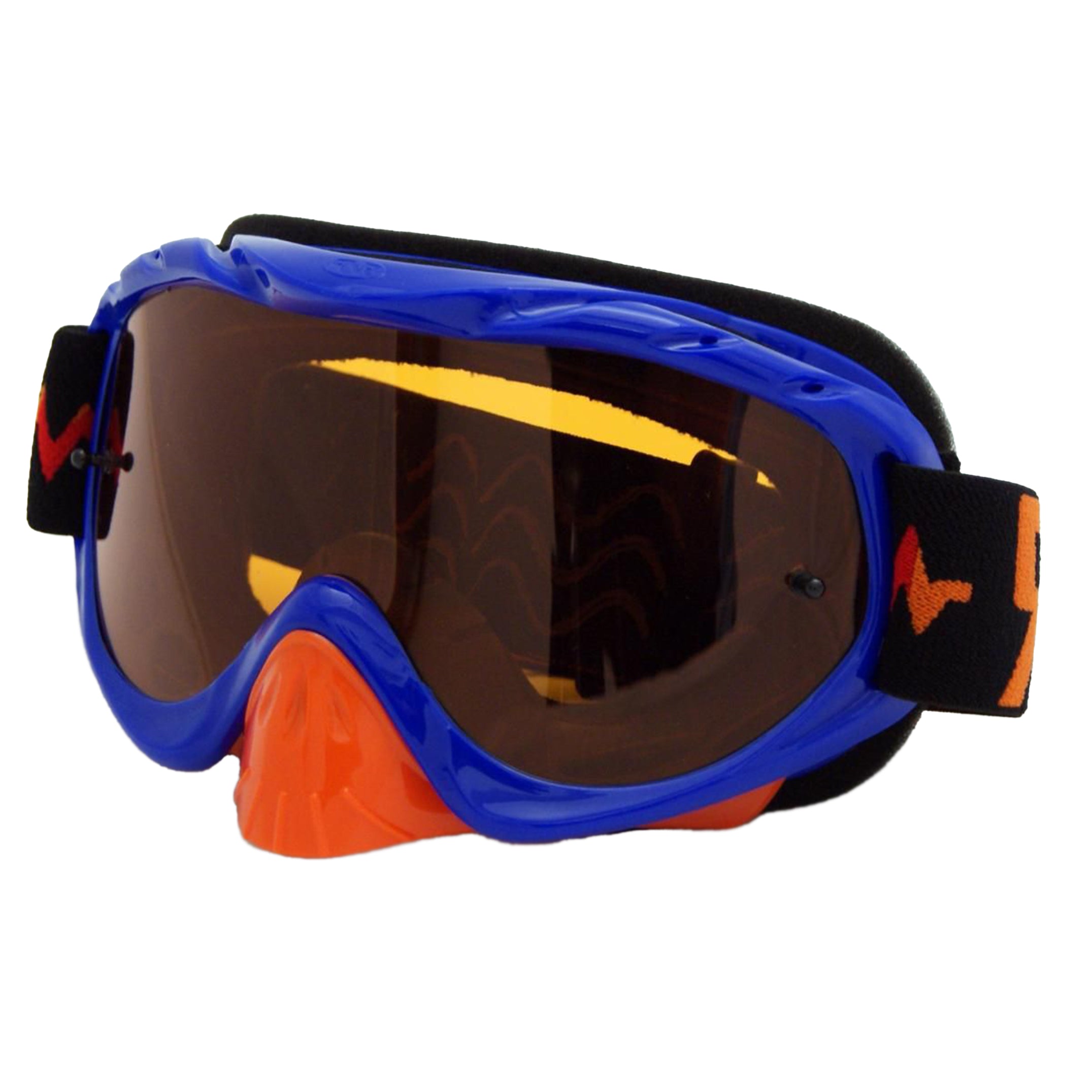 Rip-N-Roll Rnr Hybrid Blue/orange Tear Off, Blue/orange KTM Goggle, GH446TO, Tear Off