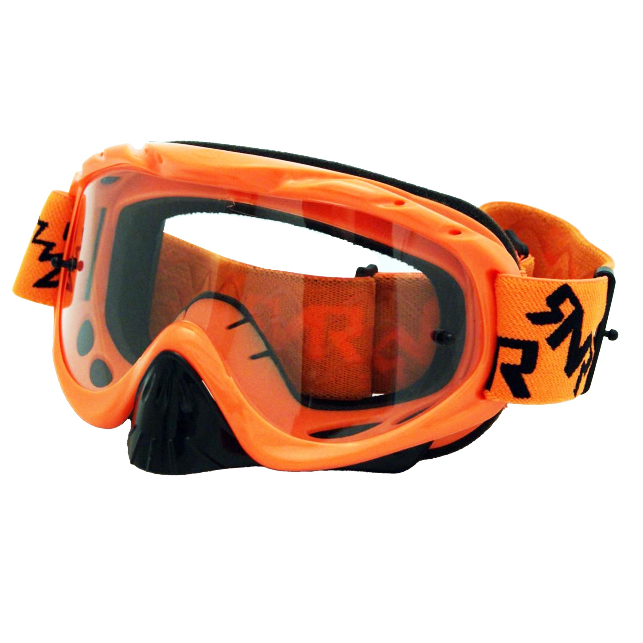 Rip-N-Roll Rnr Hybrid Neon Orange Tear Off, Neon Orange Goggle, GH66TO, Tear Off