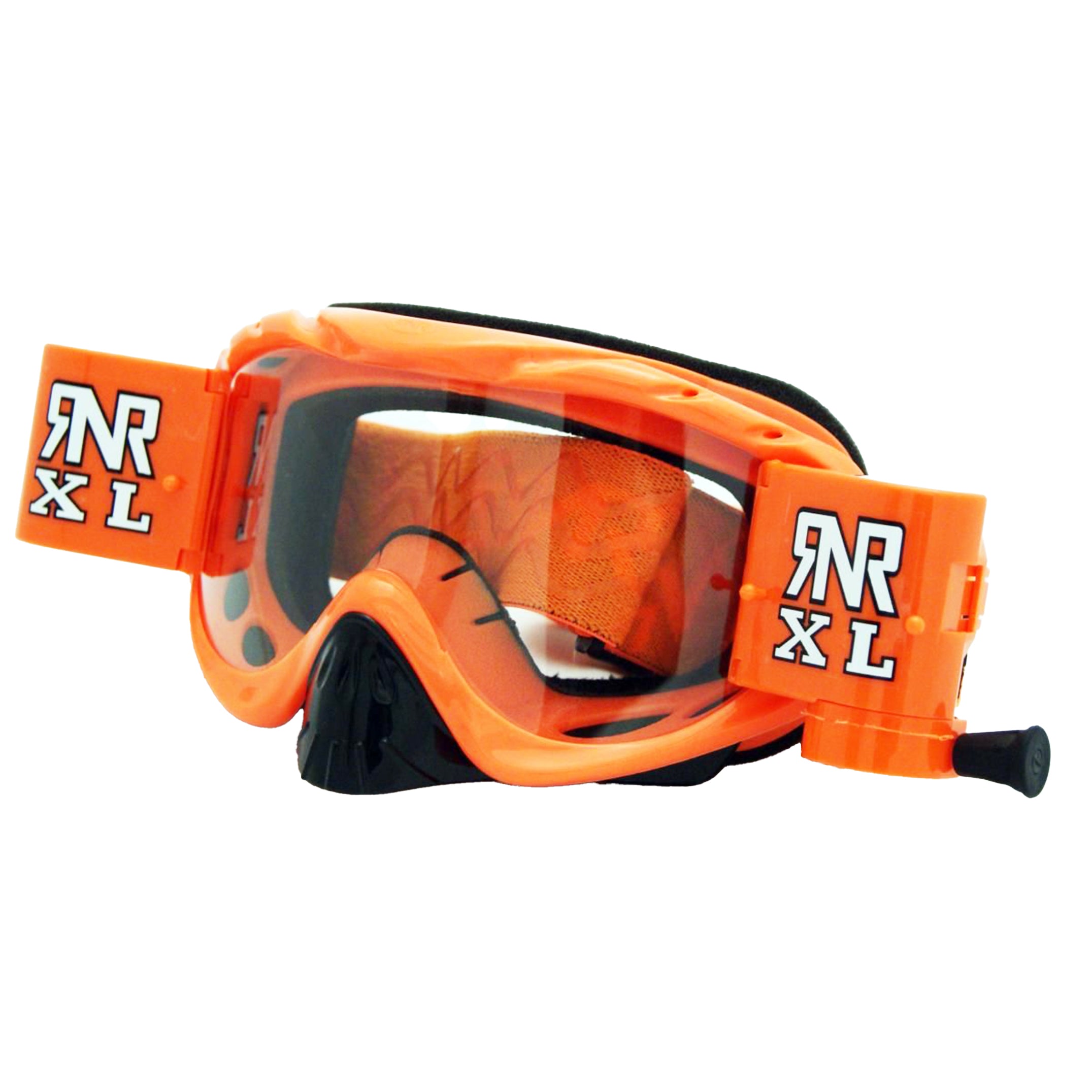 Rip-N-Roll Rnr Hybrid Neon Orange XL 36MM, Neon Orange Goggle, GH66XL, Roll & Tear Off