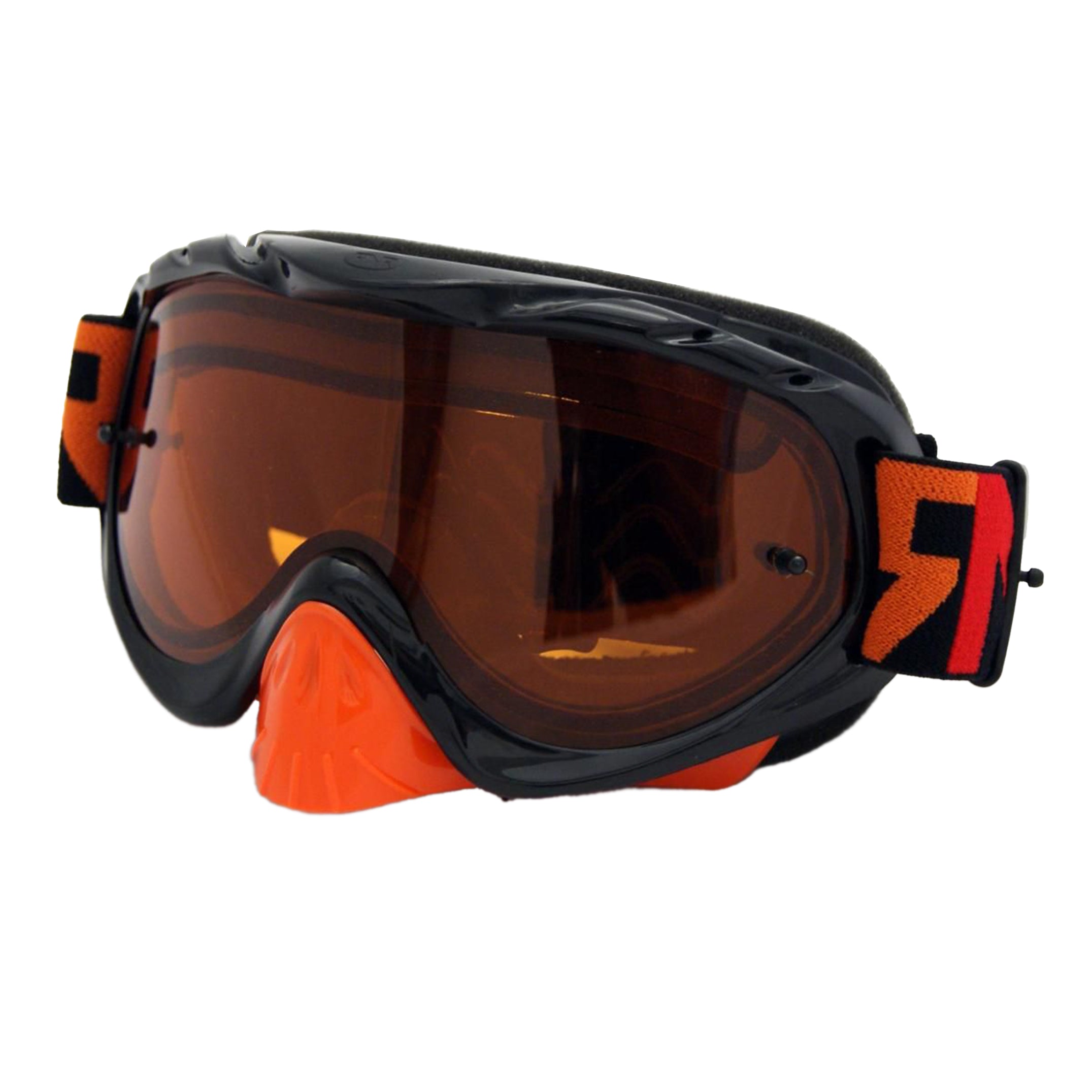 Rip-N-Roll Rnr Hybrid Black/orange Vented Lens, Black/orange Limited Edition Goggle, GH236DV, Vented Lens