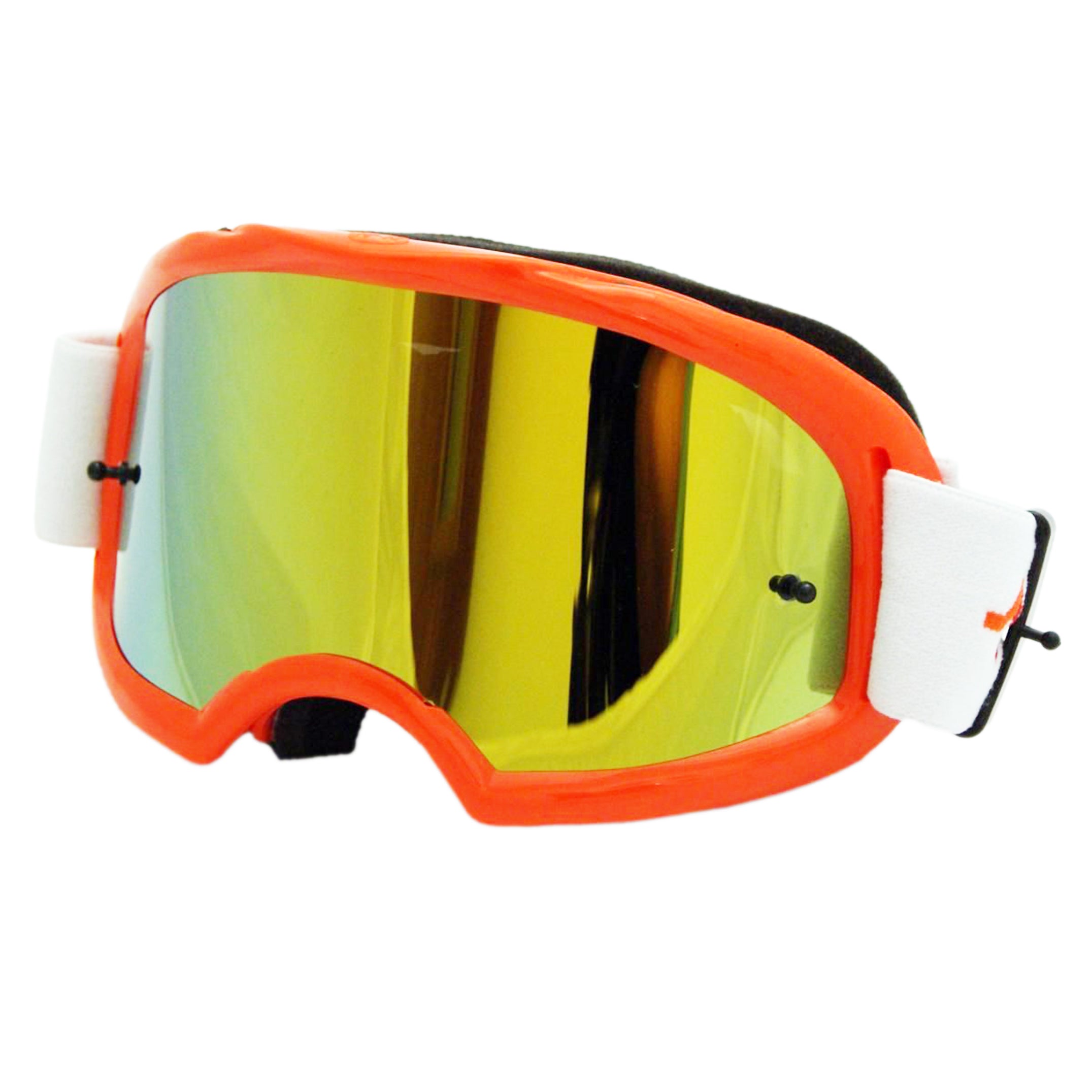 Rip-N-Roll Rnr Colossus Orange Mirrored Lens, Orange Goggle, GX46M, Mirrored Lens