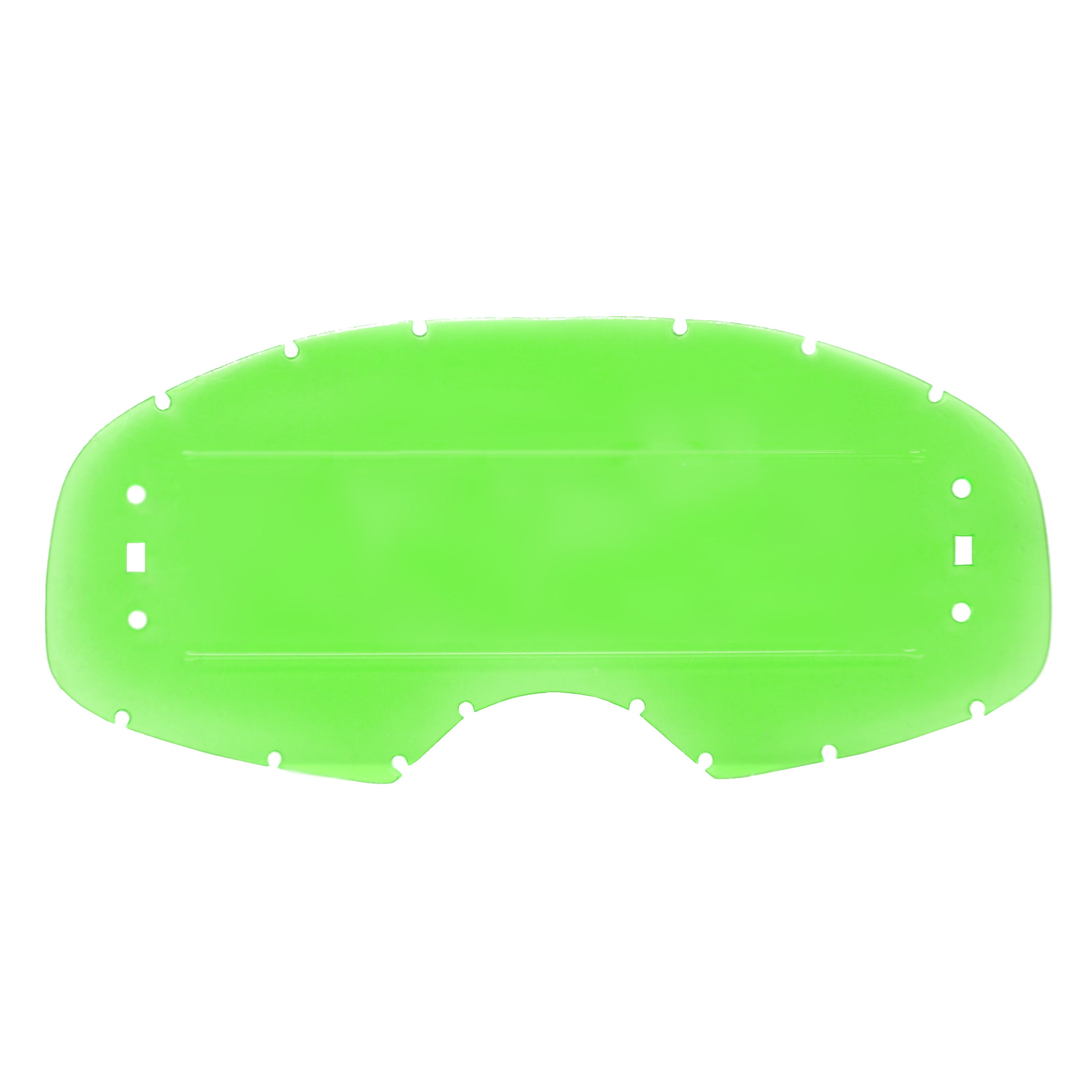 Rip-N-Roll Colossus Wvs Roll Off Lens Green Lined 48MM, Anti Fog, Anti Scratch, Lgrxxr
