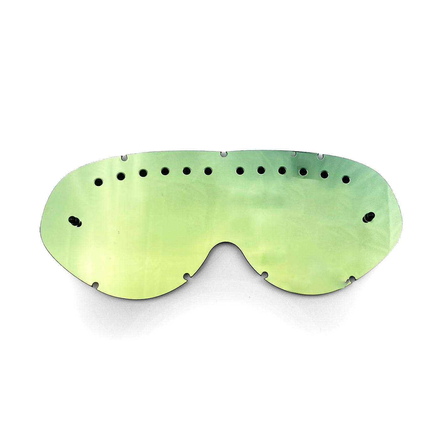 Rip-N-Roll Hybrid Tear Off Mirror Lens Gold Vented, Anti Fog, Anti Scratch, DVGOL201
