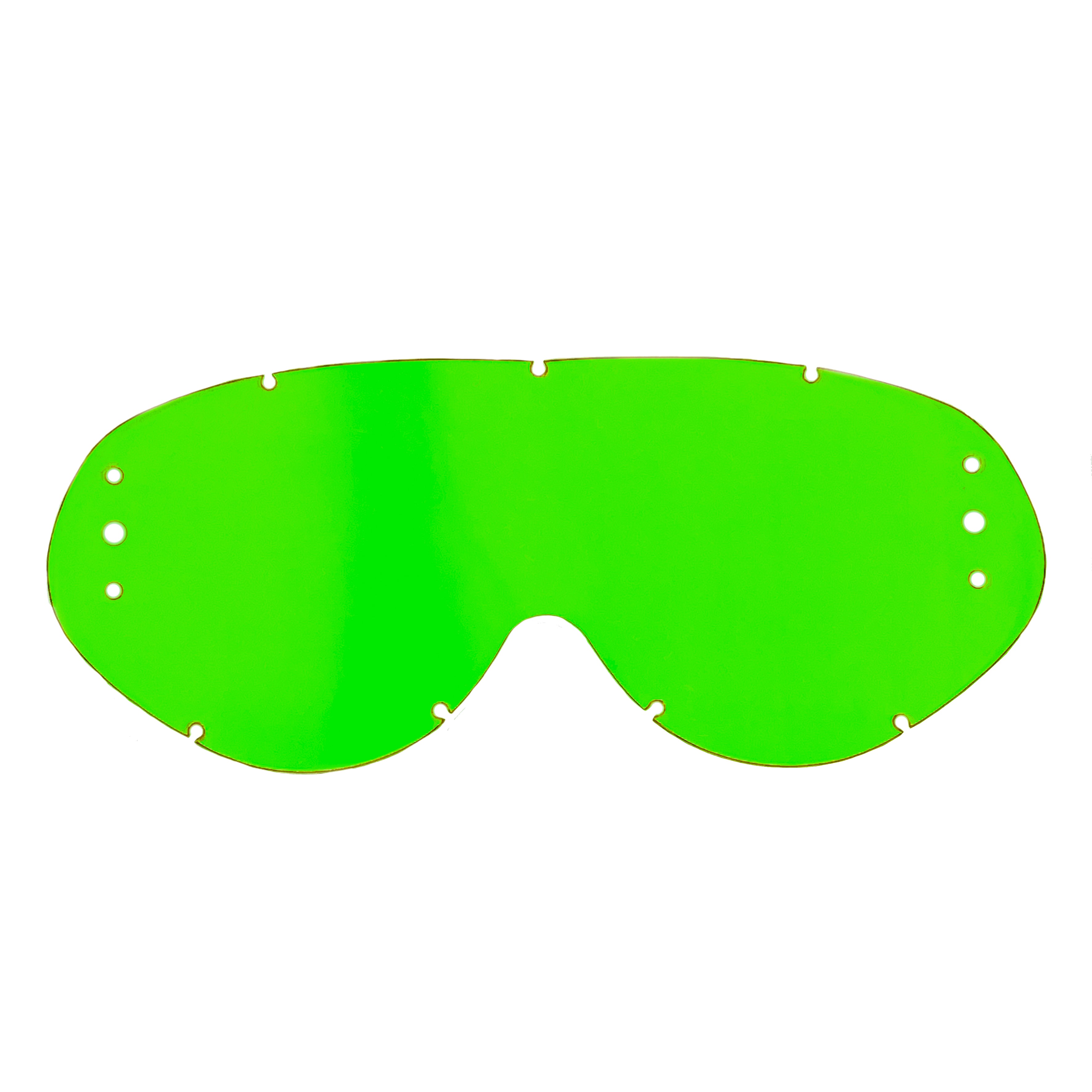 Rip-N-Roll Hybrid Roll Off Lens Green, Anti Fog, Anti Scratch, LGR201