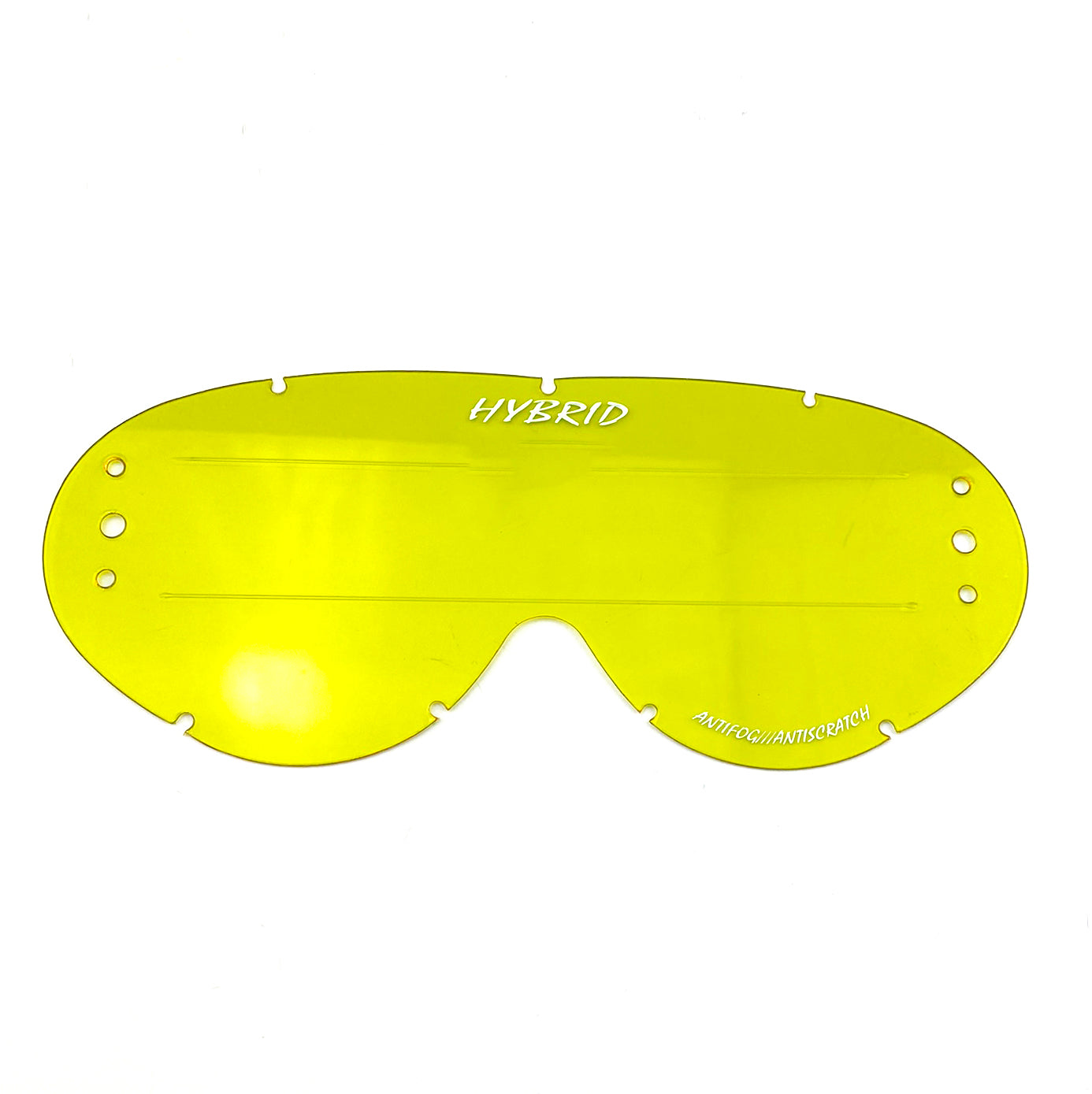 Rip-N-Roll Hybrid XL Roll Off Lens Smoke Raised Strip, Anti Fog, Anti Scratch, LSR201RXL