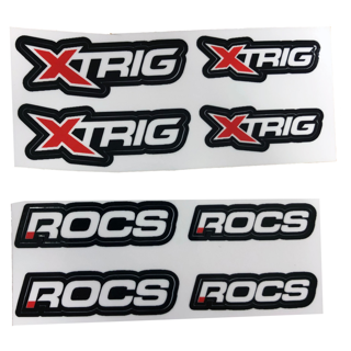Xtrig Replacement ROCS Pro Sticker Set