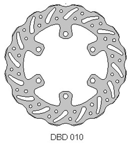 Delta MX front brake disc for Kaw KX85 01-15 KX100 06-15