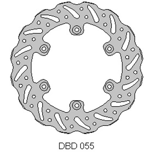 Delta rear brake disc for Gas Gas MC/EC 02 - 15