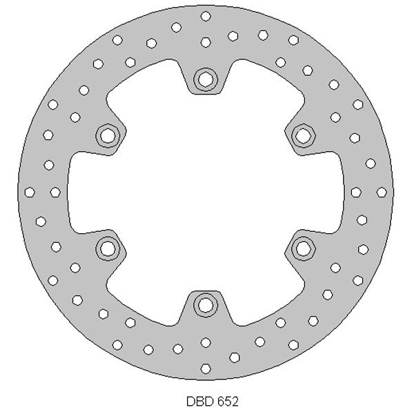 Delta front street bike disc for CBR125R 04 - 10