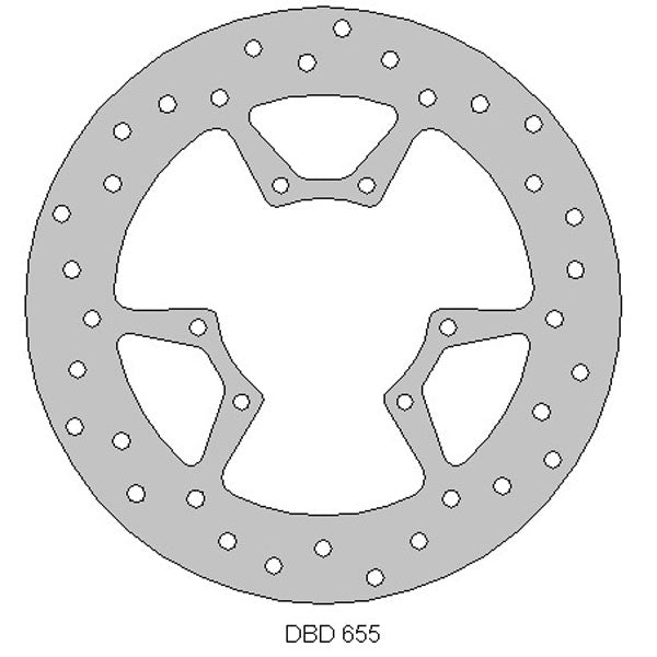 DELTA STREET BRAKE DISC FRONT DBD655 DT125R 99-03