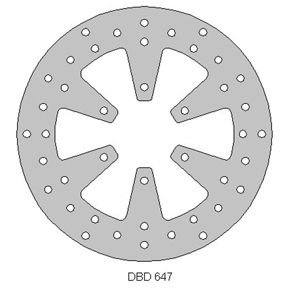 DELTA STREET BRAKE DISC REAR DBD647 APRILIA RS125R 2006-14