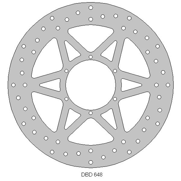 DELTA STREET BRAKE DISC FRONTDBD648 APRILIA RS4 50 and 125
