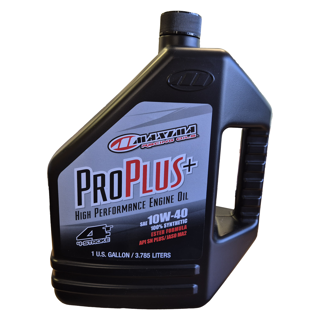 Maxima Pro Plus+ 10W40 4T 100% Ester Synth 3.65 Litre S Blue