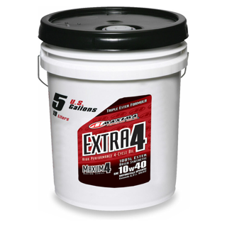 Maxima Extra 10W40 100% Synth 4T 19 Litre S Black
