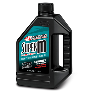 Maxima SuperM Injector 20W 2T Ester Synth 1 Litre XL Orange