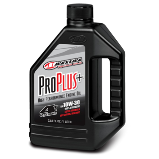 Maxima Pro Plus+ 10W30 4T 100% Ester Synth 1 Litre XXL Orange