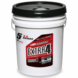 Maxima Extra 15W50 100% Synth 4T 19 Litre L Red