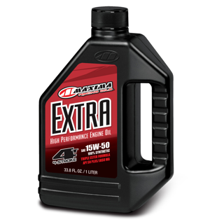 Maxima Extra 15W50 100% Synth 4T 1 Litre XXL Red