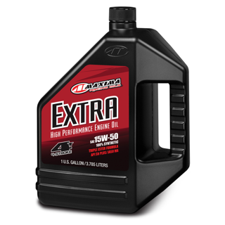 Maxima Extra 15W50 100% Synth 4T 3.65 Litre XL Red