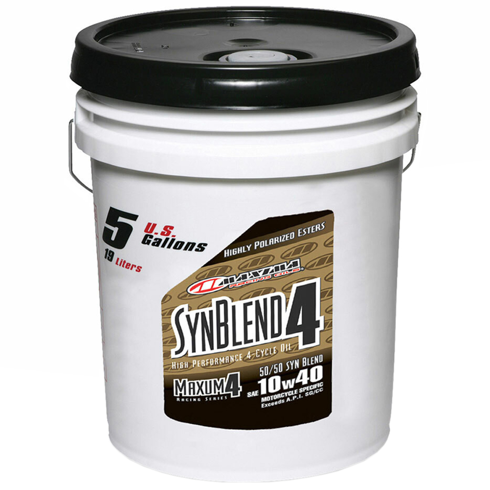 Maxima Syn Blend 10W40 4T Ester Synth 19 Litre L Pink