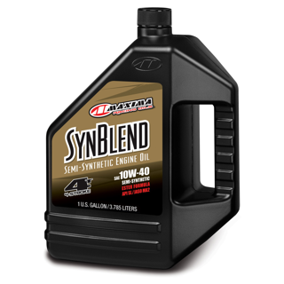 Maxima Syn Blend 10W40 4T Ester Synth 3.65 Litre L White