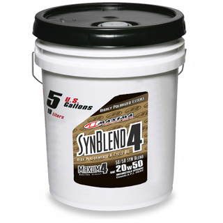 Maxima Syn Blend 20W50 4T Ester Synth 19 Litre M White