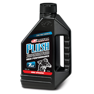 Maxima Bike Plush Suspension Fluid High Performance (SAE 7wt) 473ml