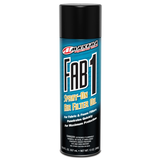 Maxima FAB-1 Foam Filter Oil 385ml XXL Light Blue
