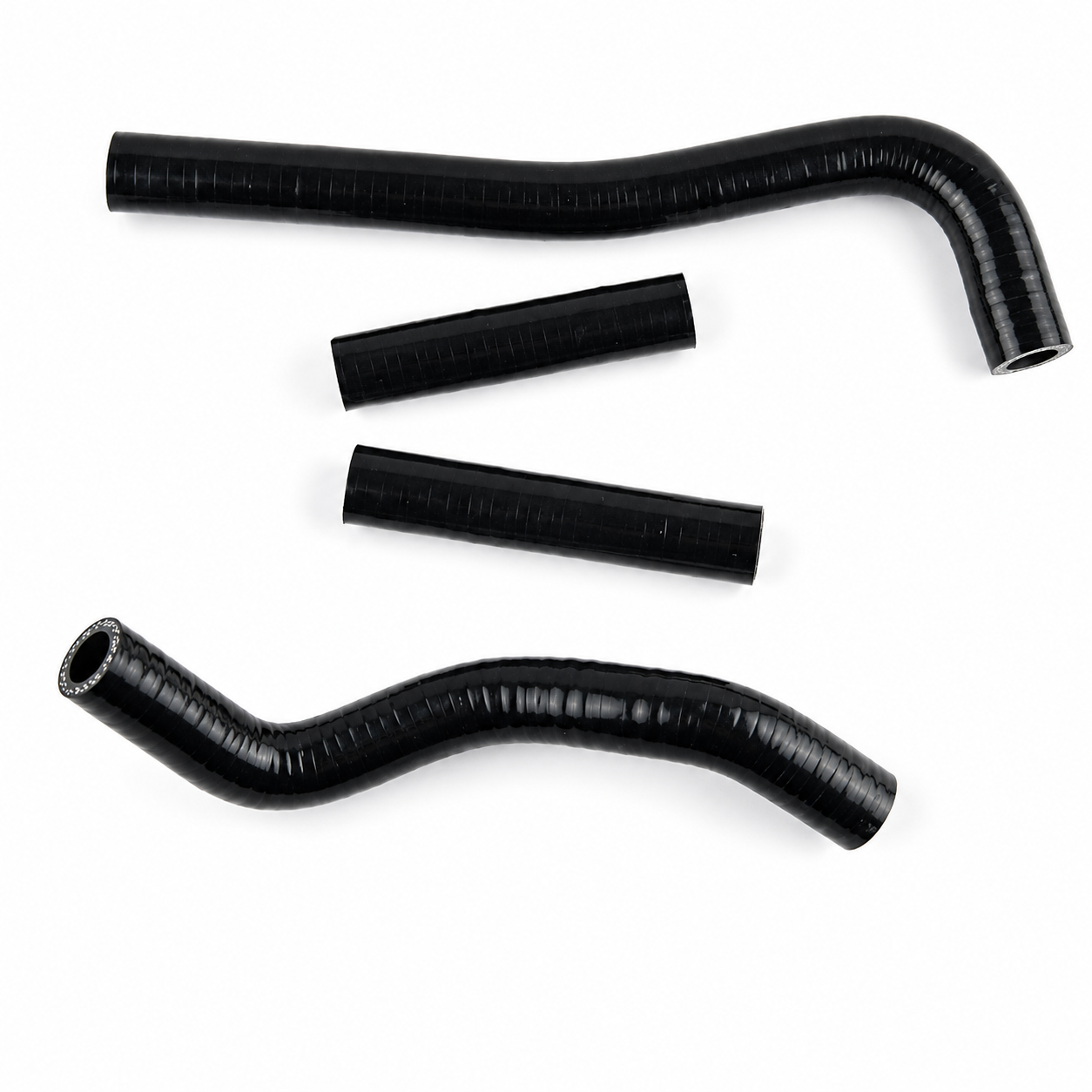 Dirt Racing Hose Kit 4PCS Black 07-26 Honda CRF150 Radiator Hose 19063-KSE-000 19061-KSE-000