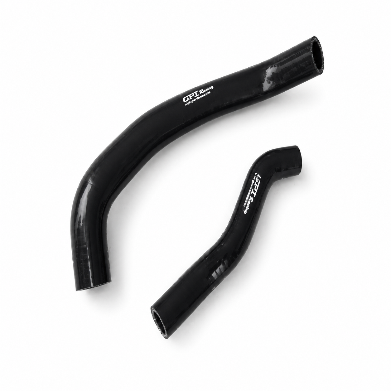 Dirt Racing Radiator Hose Kit 2PCS Black 03-08 Suzuki LTZ400 03-07 Kawasaki KFX400 Arctic Cat 400 Silicone