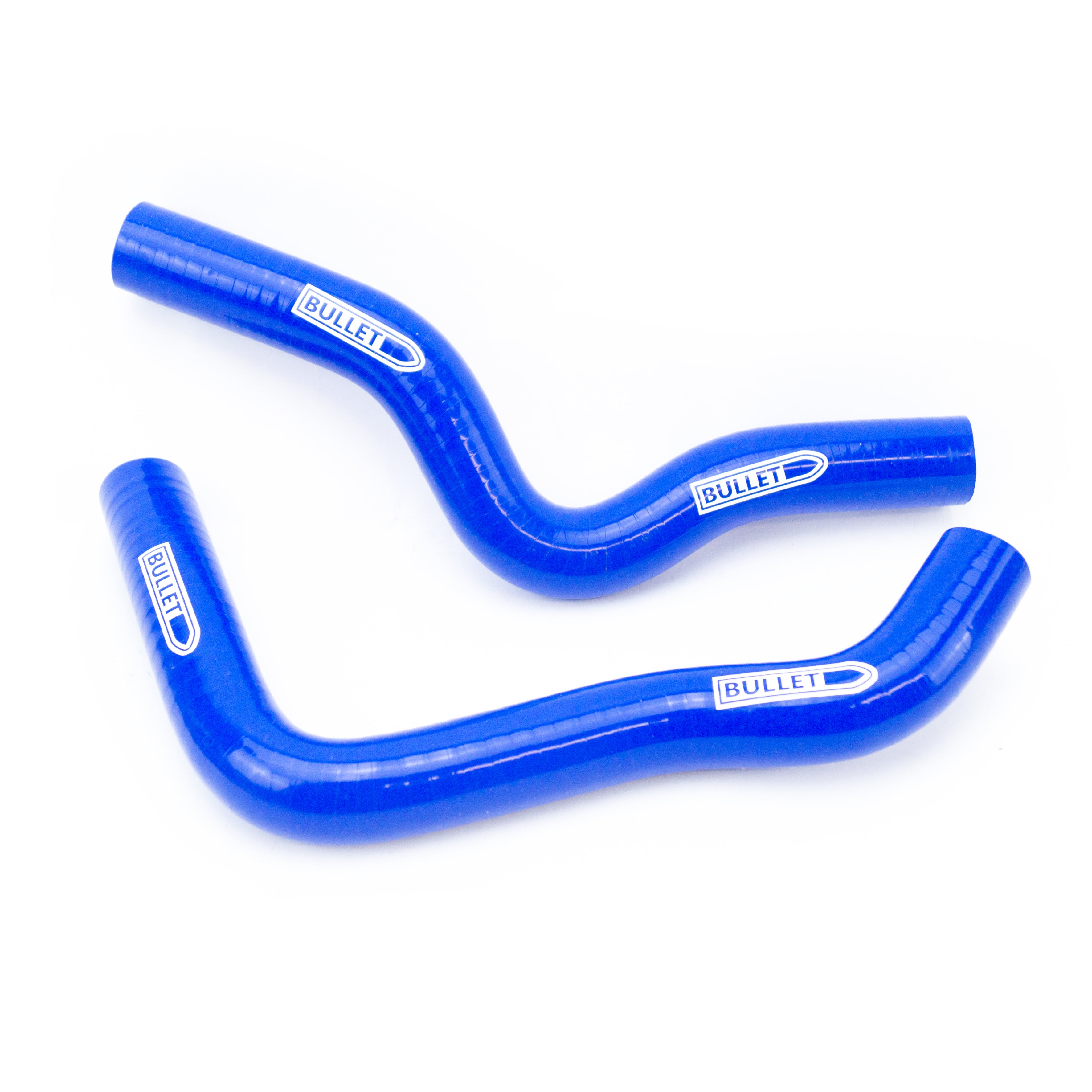 Bullet Hose Kit/2 00-12 RM85 Blue, Silicone Radiator Suzuki