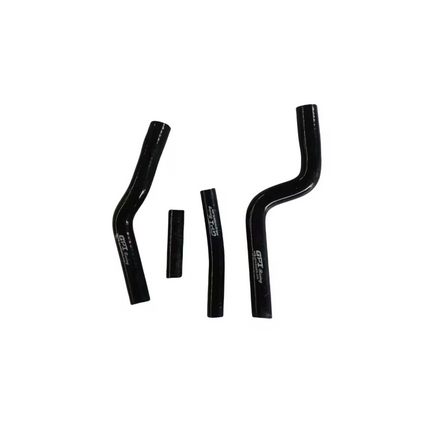 Dirt Racing Radiator Hose Kit 4PCS Black 02-08 Yamaha YZF250 01-05 Yamaha WRF250 Silicone 5XC-12576-90-00
