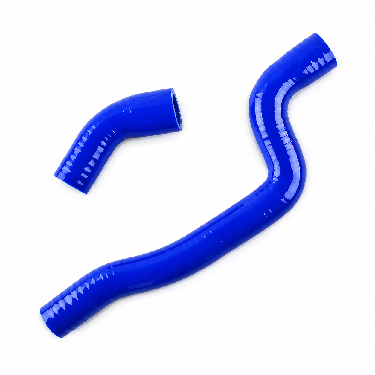 Dirt Racing Radiator Hose Kit 2PCS Blue 01-05 Yamaha YFM660R Silicone 5LP-12579-00-00
