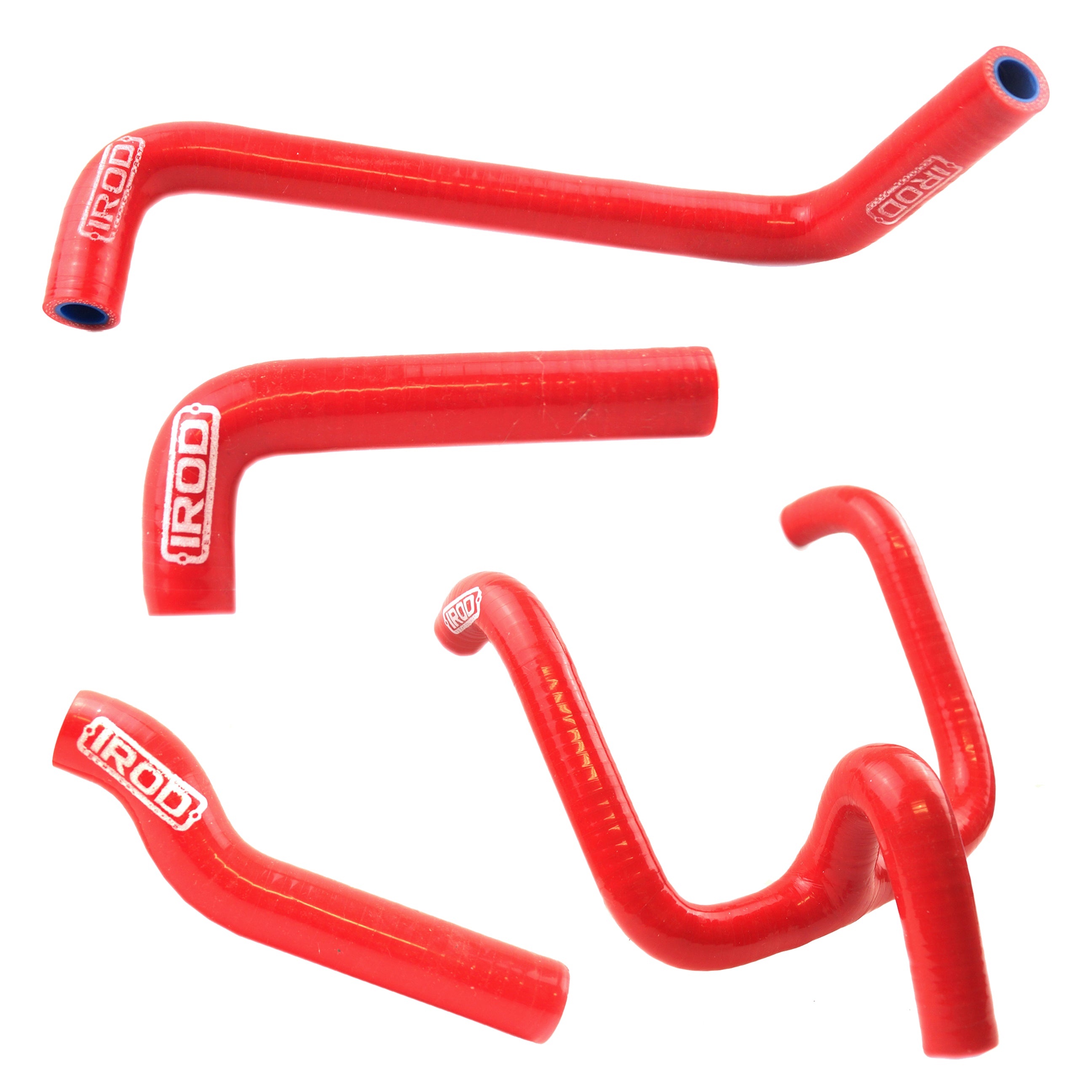 IROD Radiators Hose Kit Gasgas 125 EC 00-07, Silicone Radiator Red 010080, Irod